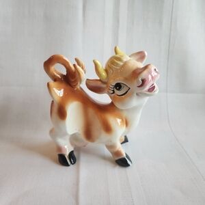 Vintage Porcelain TILSO "Betsy" Cow Figurine~ Japan